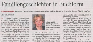 Agentur für Bildbiographien Hamburger Abendblatt Dr. Susanne Gebert
