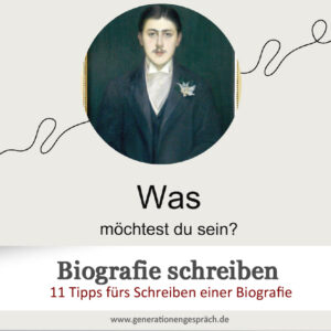 Was man beim Biografie schreiben beachten sollte Generationengespräch