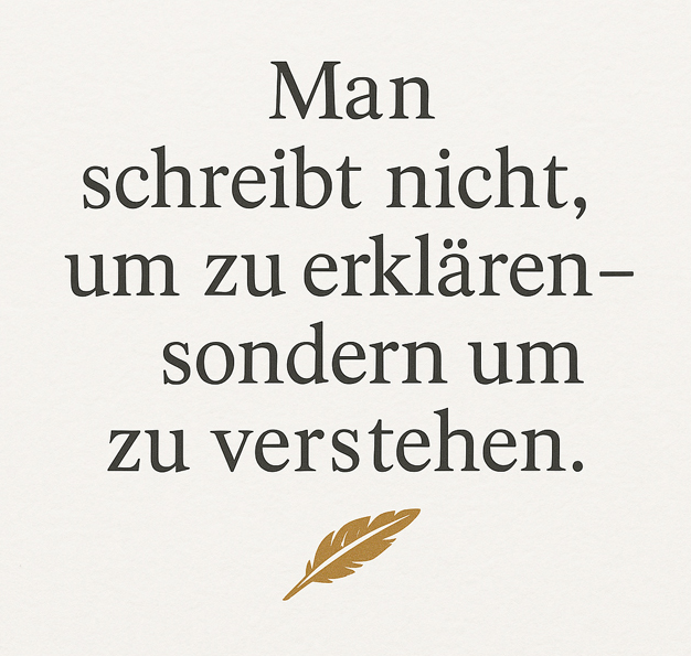 Zitat-Man-schreibt-nicht-um-zu-erklaeren-sondern-um-zu-verstehen Zitat Man schreibt nicht um zu erklären - sondern um zu verstehen Agentur für Bildbiographien